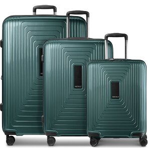 Redolz Essentials 14 4 ruedas Set de maletas 3 piezas Con fuelle expandible