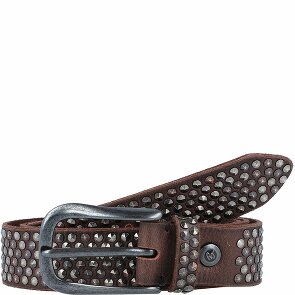 b.belt Cinturón de cuero con tachuelas