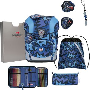 DerDieDas ErgoFlex Tiny Juego de mochilas escolares 6 piezas