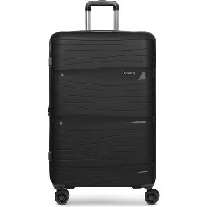 d&n Travel Line 4300-Plus 4 ruedas Carrito L 76 cm con pliegue de expansión
