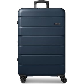 Saxoline Miami 4 ruedas Carrito L 75 cm con pliegue de expansión