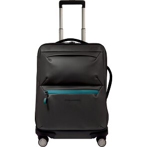 Piquadro Corner 4 ruedas Trolley de cabina 55 cm