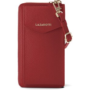 Lazarotti Bologna Cartera de piel con cremallera Funda para teléfono móvil Piel 19 cm