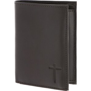 oxmox Leather Cartera Bloqueo RFID Piel natural 10 cm