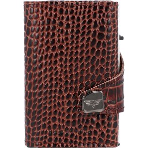Tru Virtu Funda para tarjetas de crédito Click & Slide RFID Piel 6,5 cm