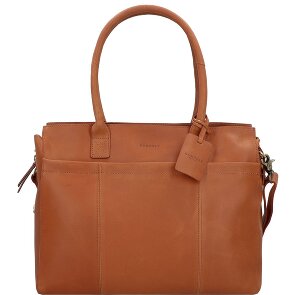 Burkely Vintage Doris Bolso de hombro de cuero 39 cm Compartimento para portátil
