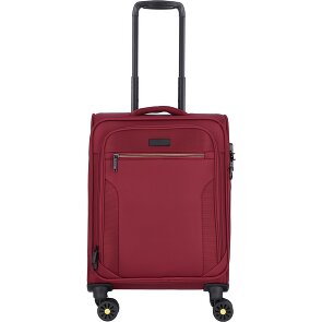 d&n Travel Line 9704 4 ruedas Trolley de cabina S 55 cm Con fuelle expandible