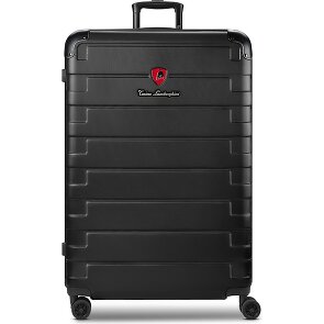 Tonino Lamborghini Trolley Milano de 4 ruedas XL 83 cm tamaño especial con pliegue extensible