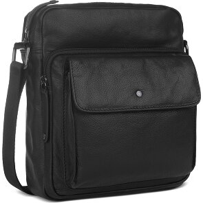 bugatti Black Magic Bolsa de hombro Piel 22 cm