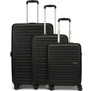 American Tourister Aerojoy 4 ruedas Juego de maletas 3 piezas con pliegue de expansión