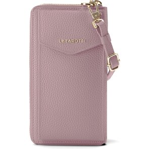 Lazarotti Bologna Cartera de piel con cremallera Funda para teléfono móvil Piel 19 cm
