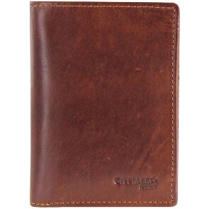 Greenland Nature Cartera de piel rubí 9,5 cm