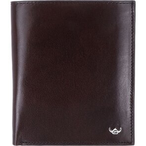 Golden Head Billetera Colorado de cuero RFID 10 cm