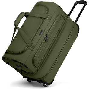 Redolz Bolsa de viaje Duffle Essentials de 2 ruedas 55 cm M con solapa de expansión