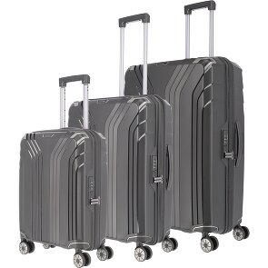 Travelite Elvaa 4 Roll Suitcase Set 3pcs.
