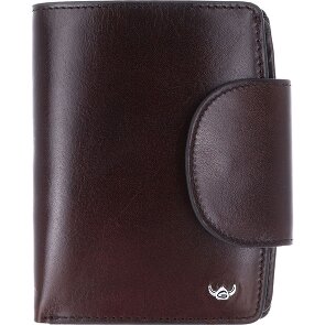 Golden Head Billetera Colorado de cuero RFID 10 cm