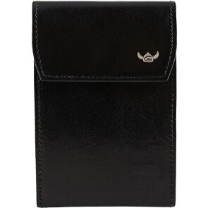 Golden Head Estuche para tarjetas de crédito Colorado RFID de cuero 7 cm