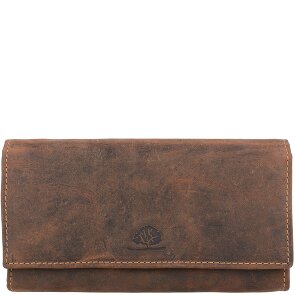 Greenburry Cartera vintage de cuero 18,5 cm