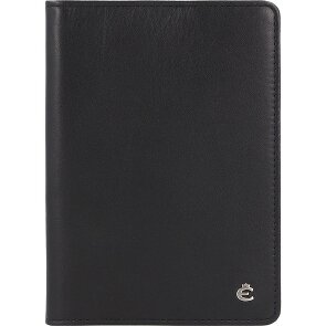Esquire Estuche para pasaporte Harry de cuero RFID de 9,5 cm