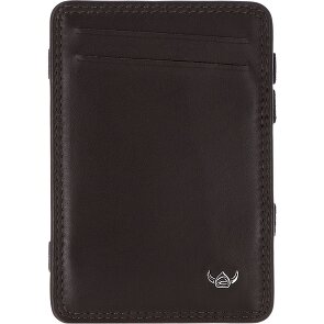 Golden Head Polo Estuche para tarjetas de crédito Bloqueo RFID Piel natural 7.5 cm