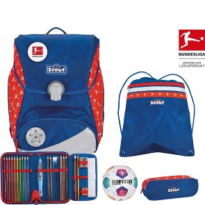 Scout Alpha Bundesliga Juego de mochilas escolares 6 piezas