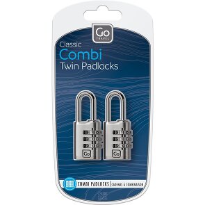 Go Travel Juego de cerraduras de combinación 2 uds.