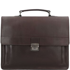 Burkely Maletín Scott Vintage Piel 38 cm