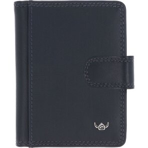 Golden Head Polo Estuche para tarjetas de crédito Bloqueo RFID Piel natural 8 cm