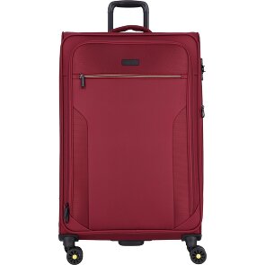 d&n Travel Line 9704 4 ruedas Carrito L 78 cm con pliegue de expansión