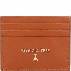 Patrizia Pepe Estuche para tarjetas de crédito de cuero de 10,5 cm