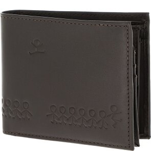 oxmox Leather Cartera Bloqueo RFID Piel natural 10 cm