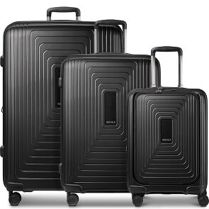 Redolz Essentials 14 4 ruedas Set de maletas 3 piezas Con fuelle expandible