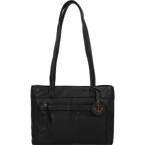 Harbour 2nd Urban Poets Zea Bolsa de compras Piel natural 33 cm