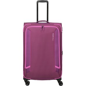Travelite Corsiica 4 ruedas Carrito L 77 cm con pliegue de expansión