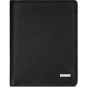 Redolz Cartera Leather Essentials HF de piel RFID desplegable de 9,5 cm