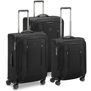 Roncato City 3.0 4 ruedas Juego de maletas 3 piezas con pliegue de expansión