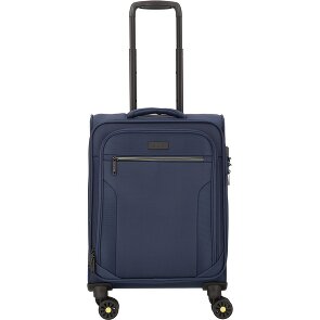 d&n Travel Line 9704 4 ruedas Trolley de cabina S 55 cm Con fuelle expandible