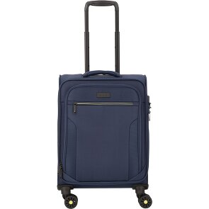d&n Travel Line 9704 4 ruedas Carro de la cabina S 55 cm con pliegue de expansión