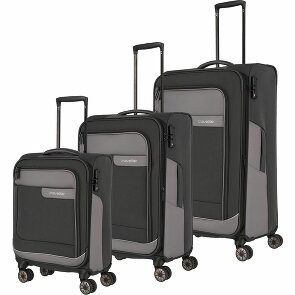 Travelite Viia 4 ruedas Juego de maletas 3 piezas