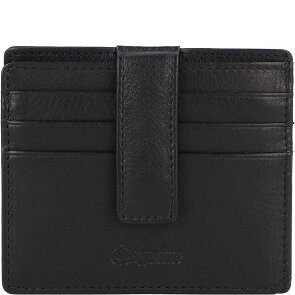 Esquire Estuche para tarjetas de crédito de napa Oslo de cuero RFID de 9,5 cm