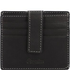 Esquire Funda para tarjetas de crédito Oslo Dallas de cuero RFID 9,5 cm