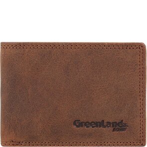Greenland Nature Billetera Montenegro de cuero RFID 10,5 cm