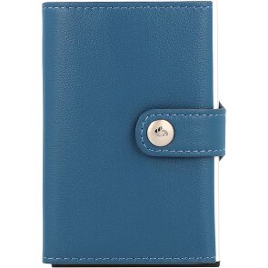 Samsonite Estuche para tarjetas de crédito Alu Fit de cuero RFID 6,5 cm