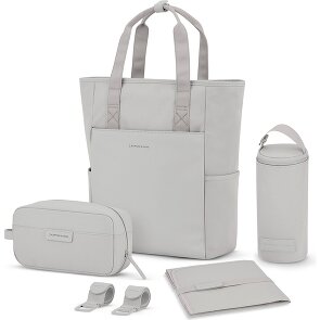 Kapten & Son Set de bolso cambiador Lindby 4 pzs. compartimento para portátil