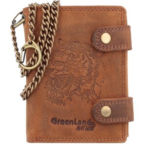 Greenland Nature Billetera Montenegro de cuero RFID 9 cm