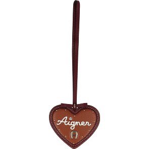 AIGNER Bolsa de moda etiqueta de cuero 8 cm