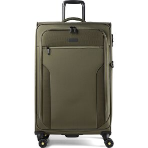 d&n Travel Line 9704 4 ruedas Carrito L 78 cm con pliegue de expansión