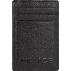 Police PT389-08536 Tarjetero de piel 7 cm con pinza para billetes