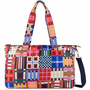 Oilily Tartan Tape Wynda Bolsa de compras 31 cm