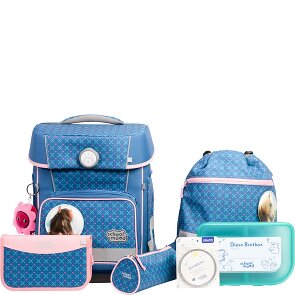School-Mood Champion Maxx Pro Mila Juego de mochilas escolares 7 piezas
